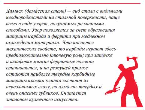 Дамасская сталь что это Дамасская сталь это
